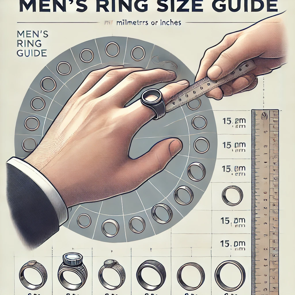 راهنمای انتخاب سایز انگشتر