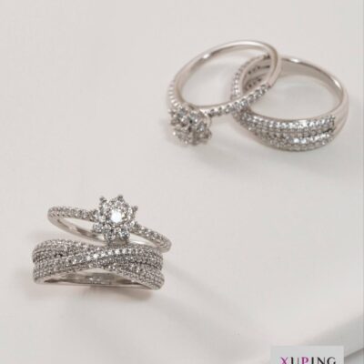 انگشتر-طرح-جواهر-حلقه-پشت-حلقه-ژوپینگ-روکش-طلا