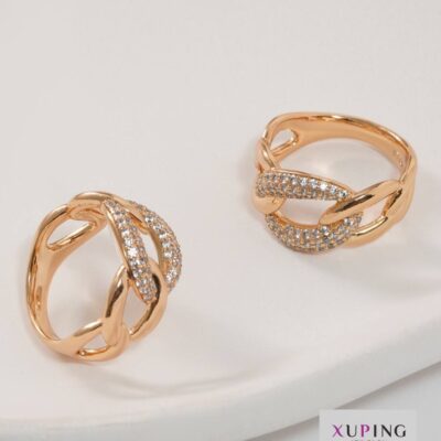 انگشتر-کارتیر-نگین دار-طرح -ژوپینگ