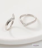 انگشتر-ظریف-طرح-تاج -ژوپینگ