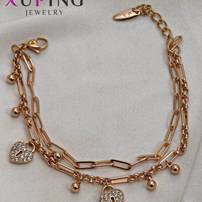 دستبند-زنانه-روکش-طلا-ژوپینگ