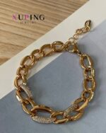 دستبند-زنانه-روکش-طلا-ژوپینگ