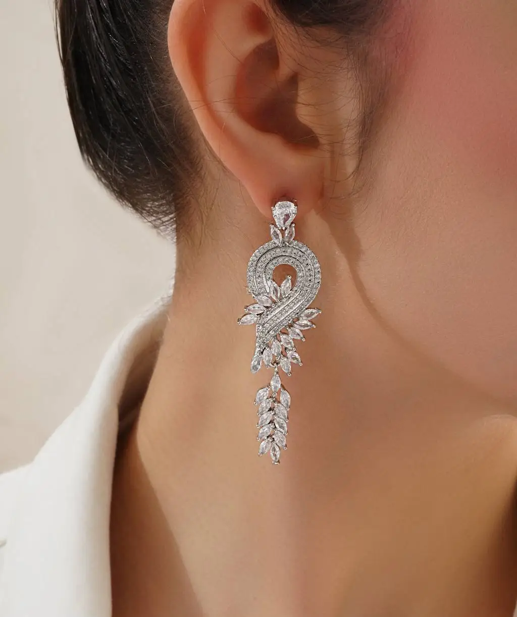 گوشواره-استیل-ضدحساسیت-مدرن-ژوپینگ