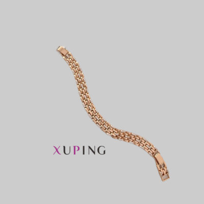 دستبند-زنانه-روکش-طلا-طرح-درهم تنیده -ژوپینگ