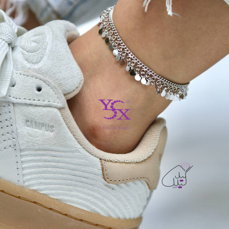 پابند-دخترانه-استیل-طرح-کرشمه-برند-ysx