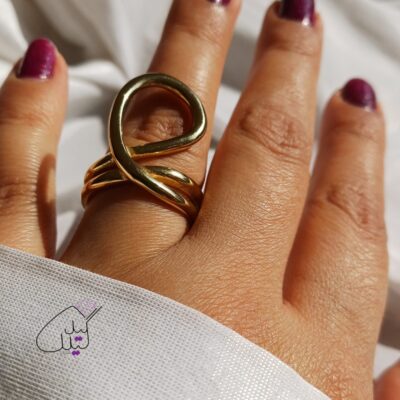 انگشتر تاپ رادیوم روکش استیل