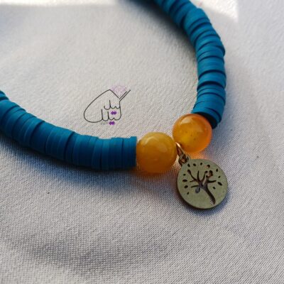 گردنبند درخت زندگی و سنگ جید - جذب آرامش و ثروت